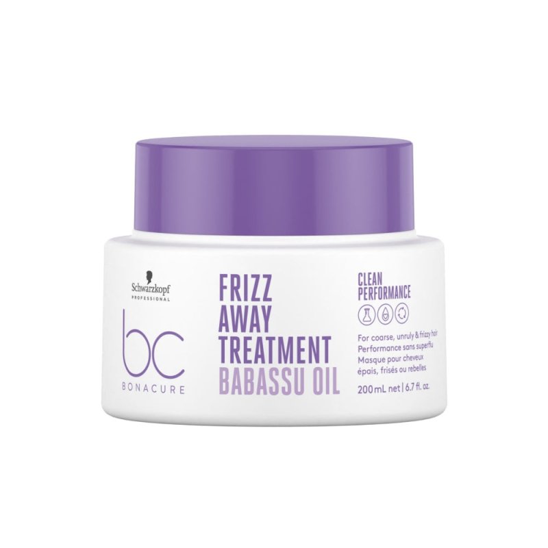 Schwarzkopf BC Bonacure Frizz Away Treatment Maschera Anticrespo