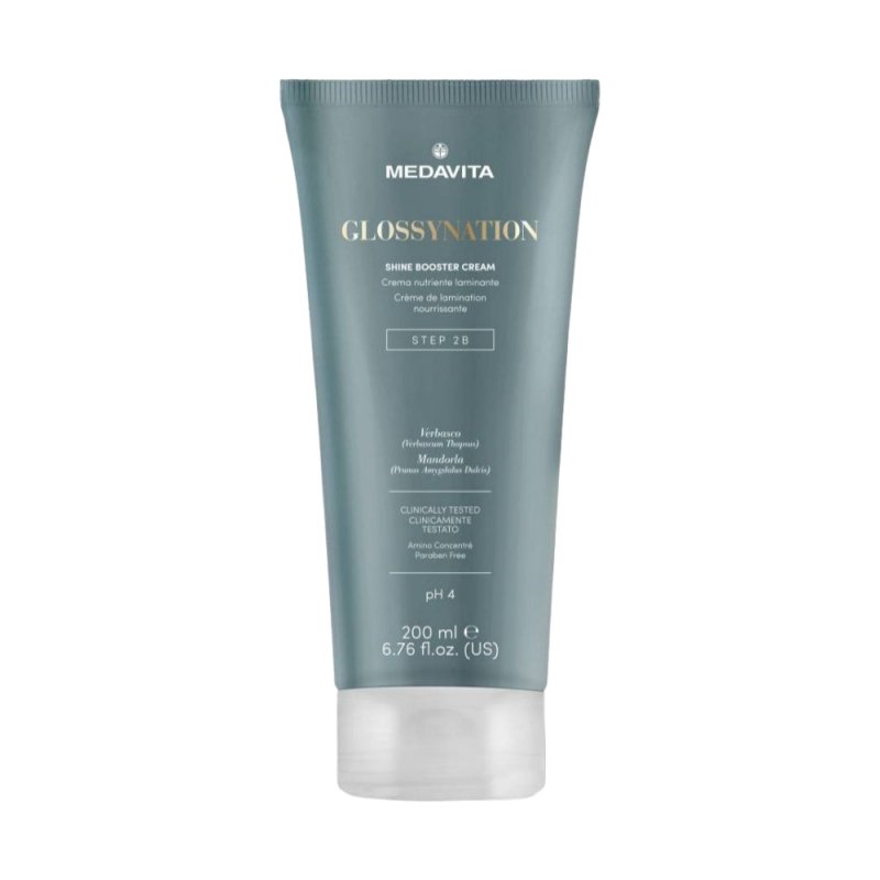 Medavita Glossynation Shine Booster Cream Laminazione Capelli 200ml