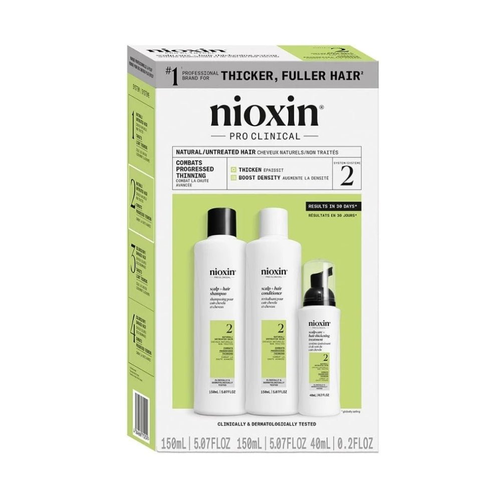 Nioxin System Kit 2 capelli naturali con assottigliamento avanzato - immagine 2