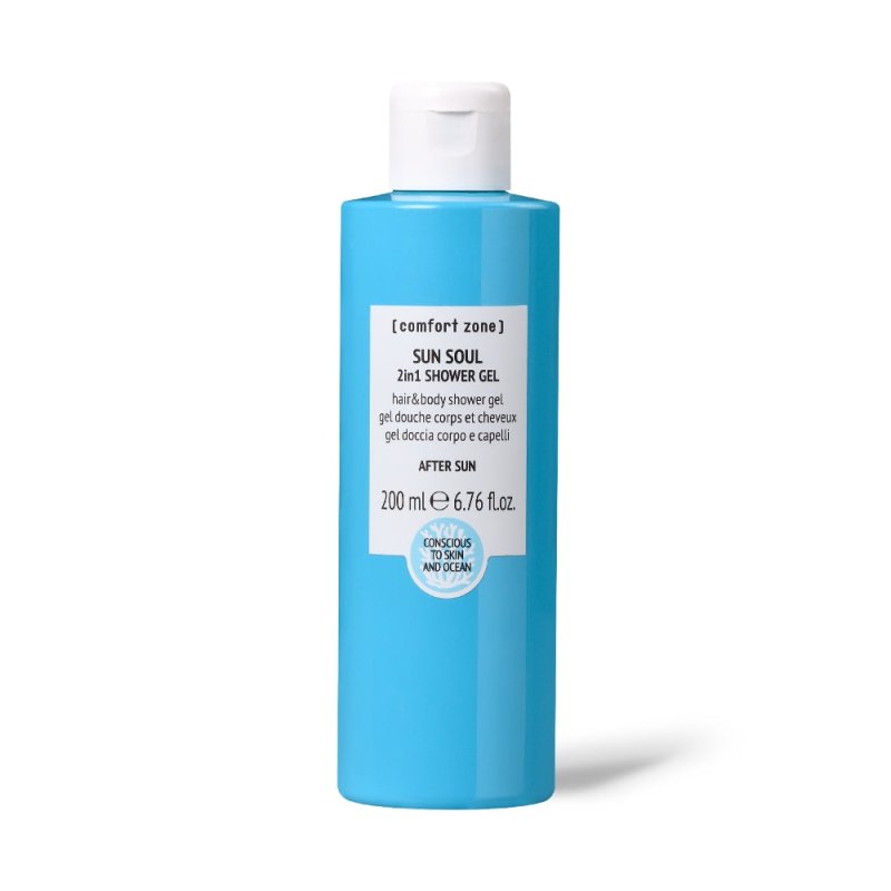 Comfort Zone Sun Soul 2 in 1 Shower Gel doccia corpo e capelli 200ml
