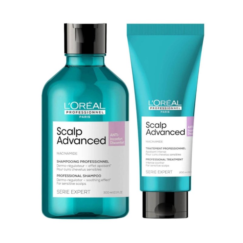L'Oreal Professionnel Scalp Advanced Shampoo e Treatment Cute sensibile