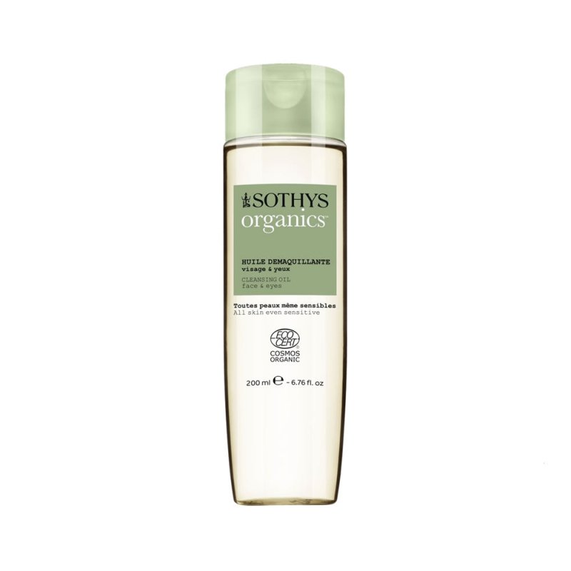 Sothys Organics Huile Demaquillante Olio Detergente Viso e Occhi 200ml